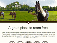 Tablet Screenshot of amarilloacres.com